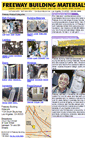 Mobile Screenshot of freewaybuildingmaterials.us